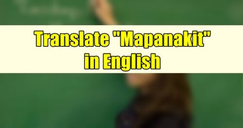 Mapanakit in English