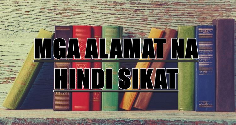 Mga Alamat Na Hindi Sikat