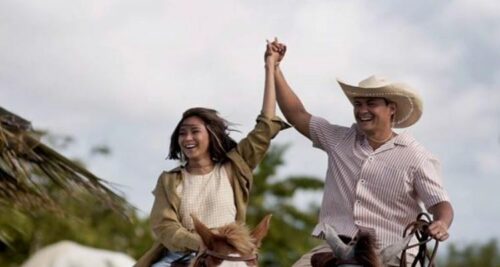 Sarah Geronimo and Matteo Guidicelli