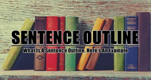 Sentence Outline
