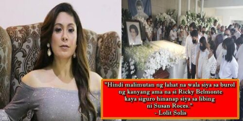 Sheryl Cruz, Susan Roces funeral 1