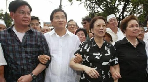 ping lacson susan roces cory aquino eddie villanueva