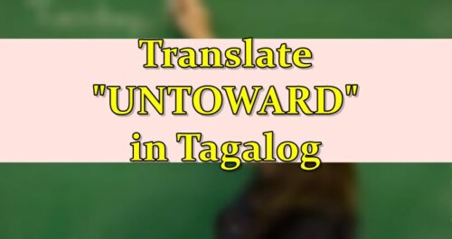 untoward