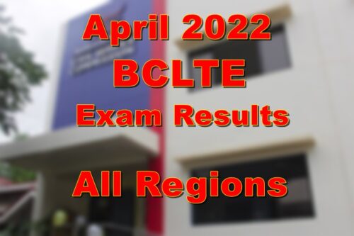 BCLTE Exam Result