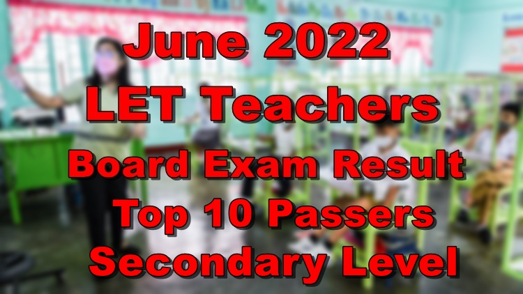 LET Teachers Board Exam