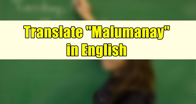 What Is Malumanay