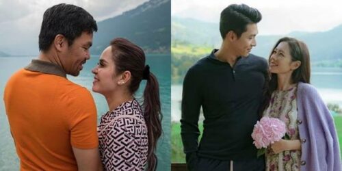 Manny Pacquiao, Jinkee Pacquiao, Hyun Bin, Son Ye Jin