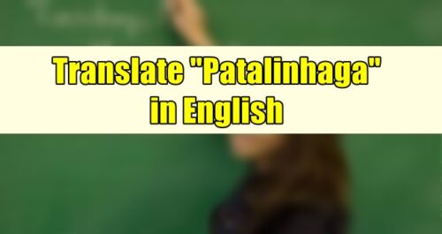 Patalinhaga in English