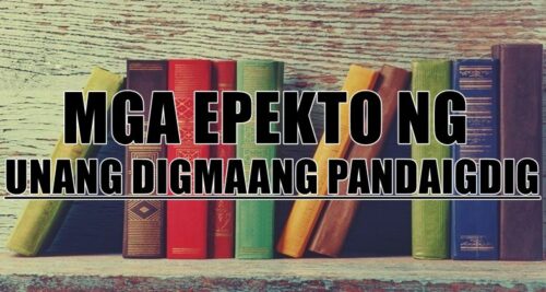 Epekto Ng Unang Digmaang Pandaigdig
