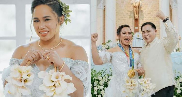 Hidilyn Diaz Wedding & Her Francis Libiran Wedding Gown Details