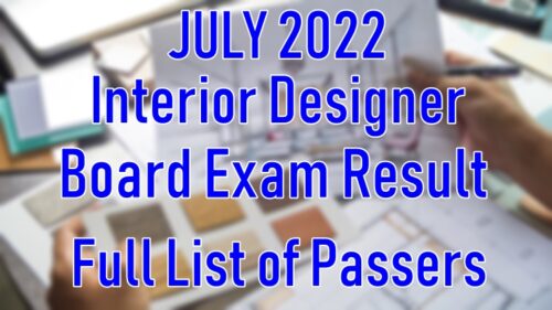 Interior Designer Board Exam
