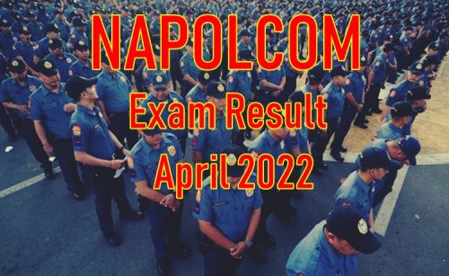 NAPOLCOM RESULT 2022