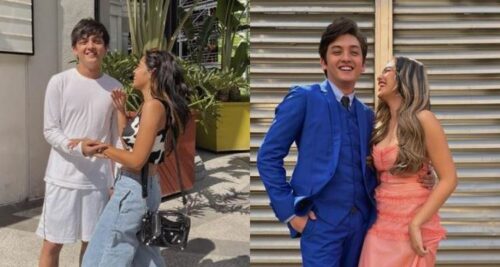 Seth Fedelin and Andrea Brillantes