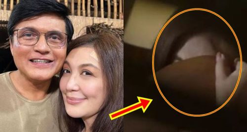 Sharon Cuneta and Rowell Santiago
