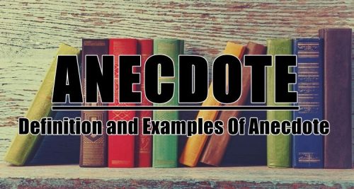 What Is An Anecdote
