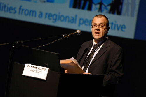 World Health Europe regional director Hans Kluge