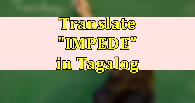 impede