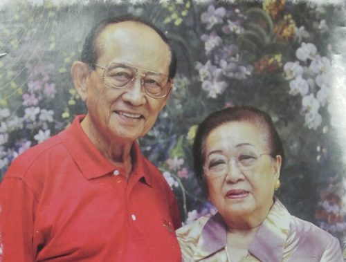 Former First Lady Ming Ramos, Former Pres. Fidel V. Ramos
