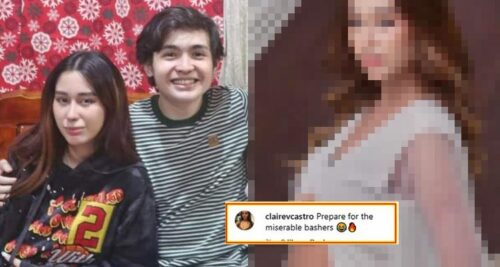 Joaquin Domagos and Raffa Castro Baby