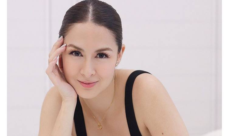 Marian Rivera bares abs in Louis Vuitton swimsuits