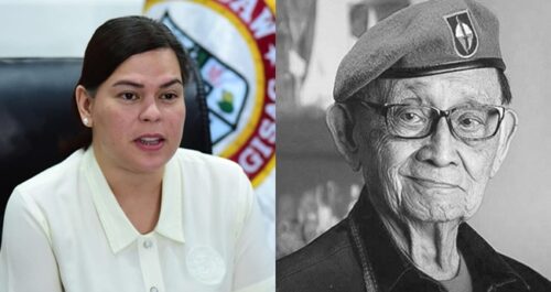 Sara Duterte, Former President Fidel Ramos