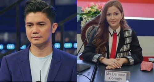 Vhong Navarro and Deniece Cornejo