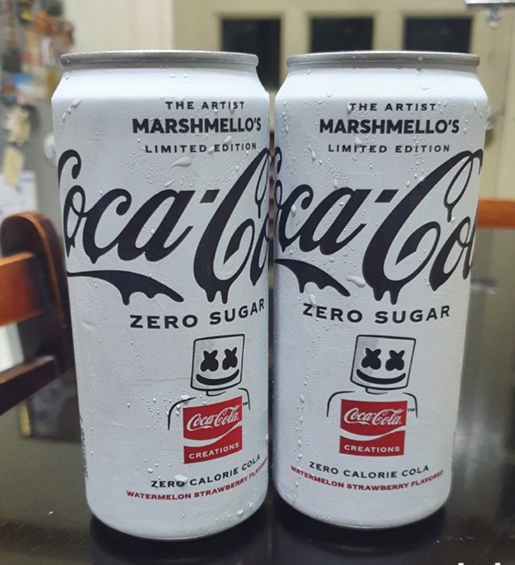 marshmello x coke zero
