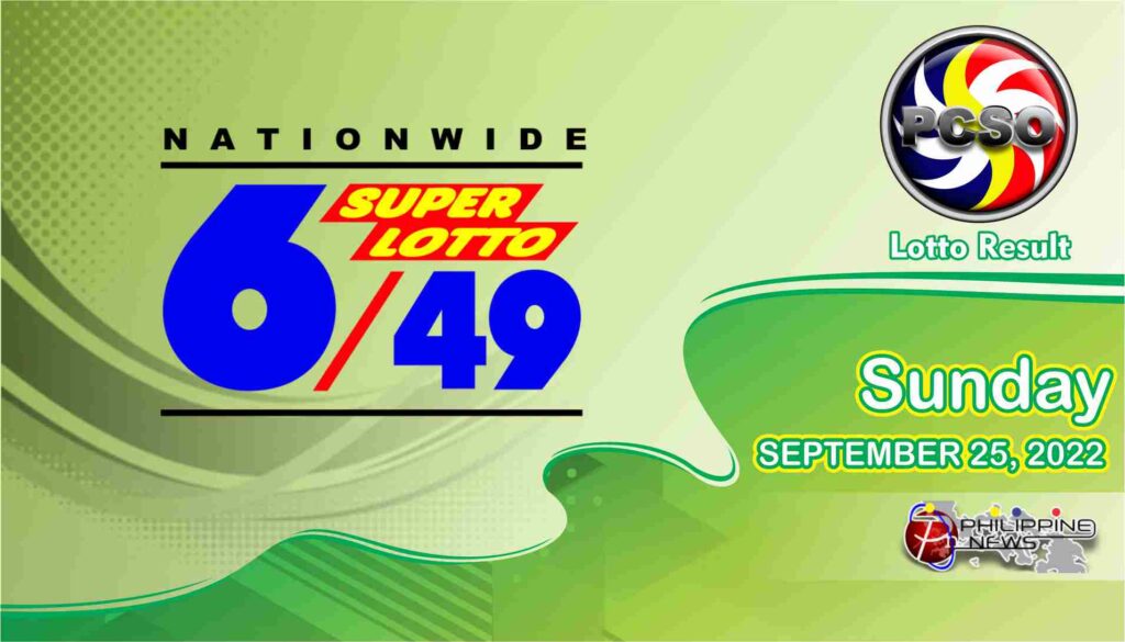 6/49 Lotto Result