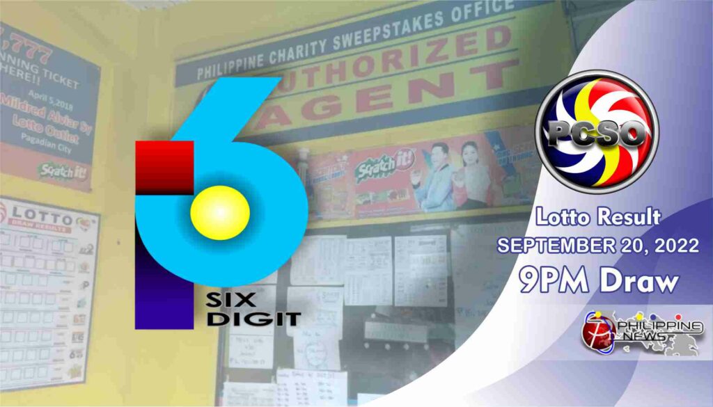 6D Lotto Result