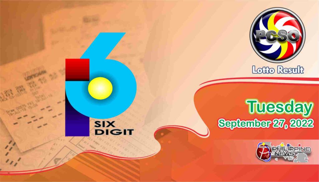 6D Lotto Result