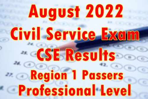 Civil Service Exam Result