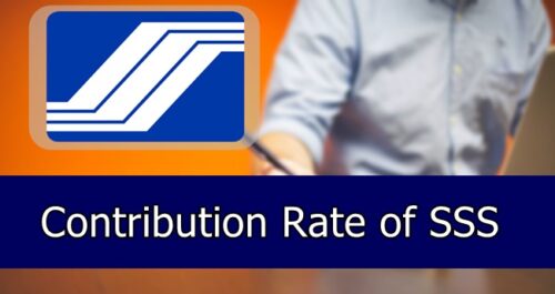 Contribution Rate of SSS