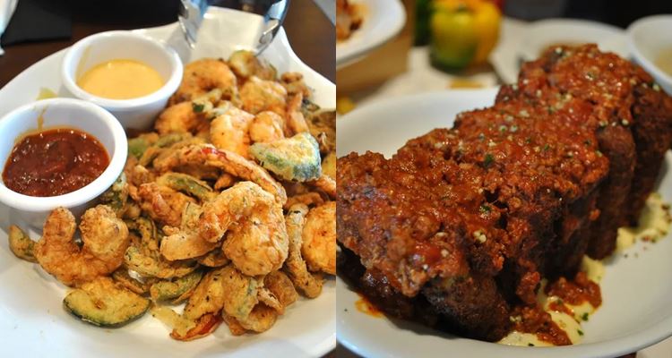 Olive Garden Shrimp Fritto Misto and Lasagna Frita