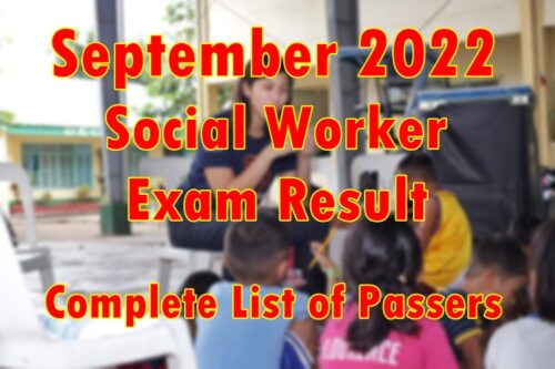 Social Worker Exam Result