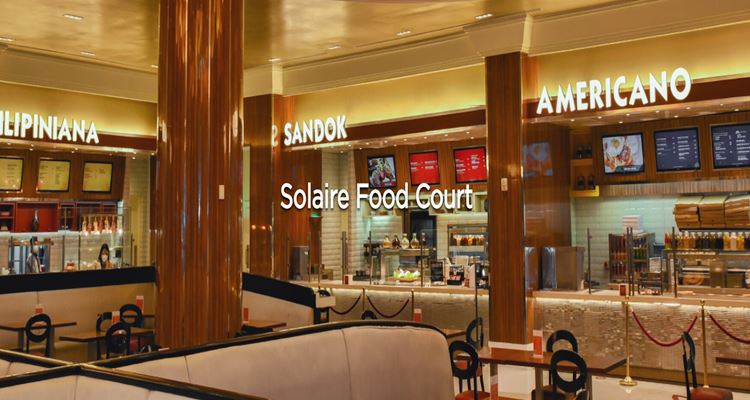 Solaire Food Court Menu And Prices