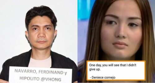 Vhong Navarro and Deniece Cornejo
