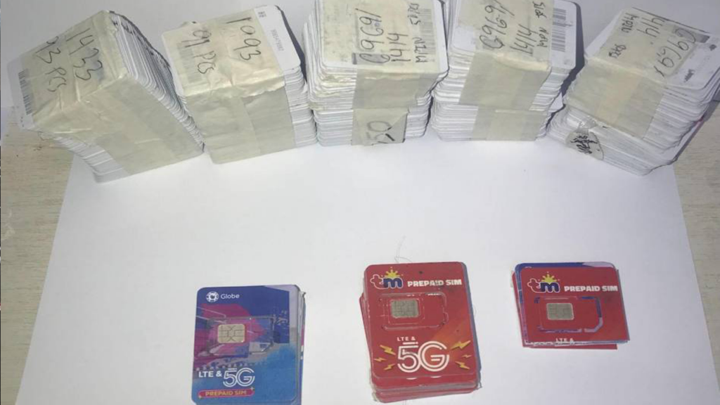 Sim Cards GCash Accounts