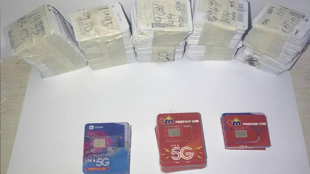 Man Selling Sim Cards with Verified GCash Accounts Arrested