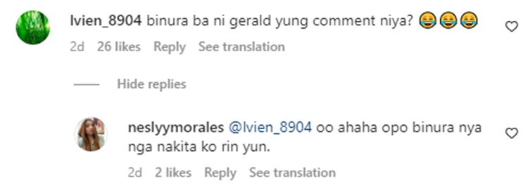 gerald anderson comments