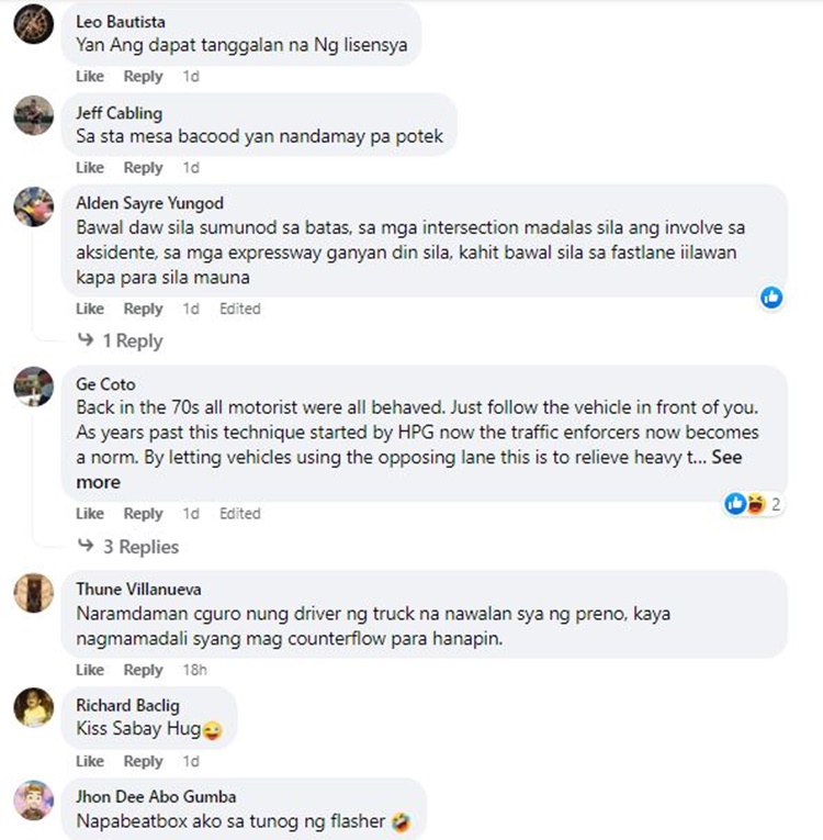 Counterflowing Truck