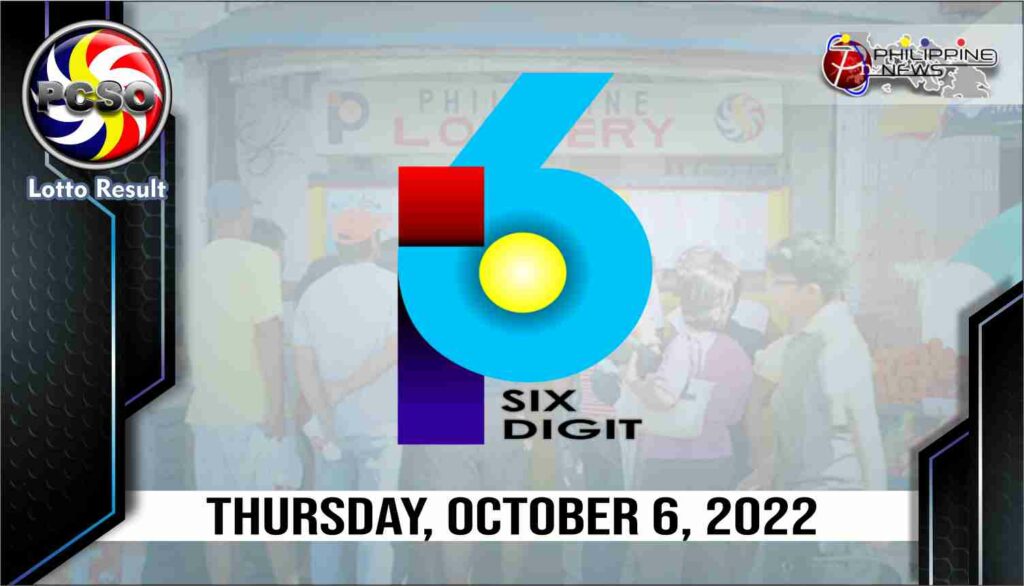 6D Lotto Result