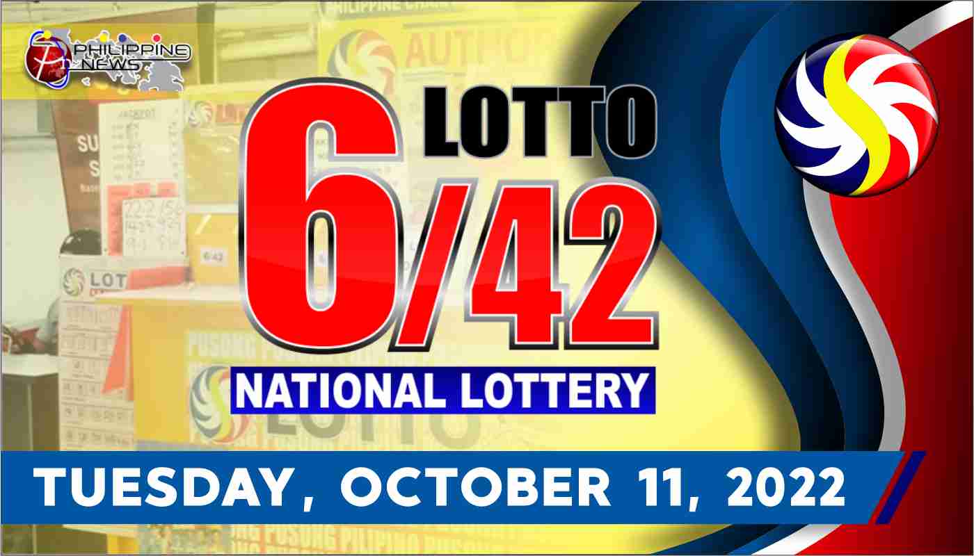 6/42 LOTTO RESULT Today, Tuesday, October 11, 2022 Official PCSO