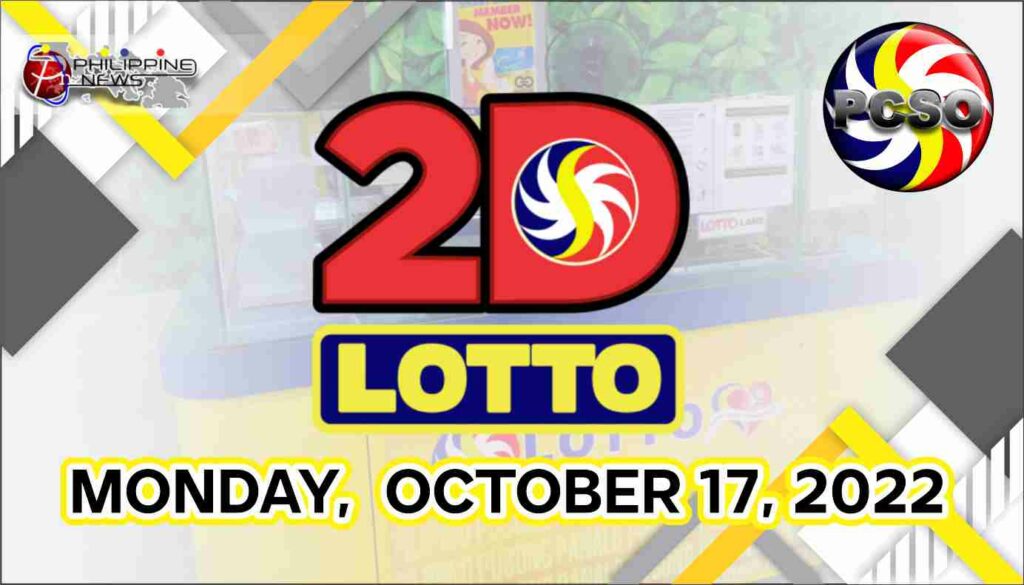 2D LOTTO RESULT Today, Monday, October 17, 2022 - Official PCSO Lotto ...