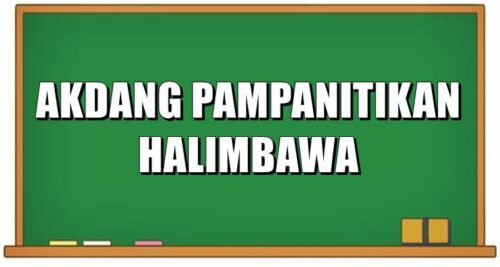 Akdang Pampanitikan Halimbawa