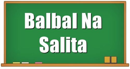 Balbal Na Salita