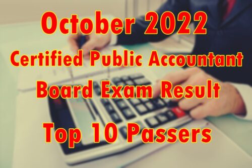 CPA Board Exam Result