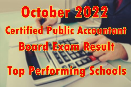 CPA Board Exam Result