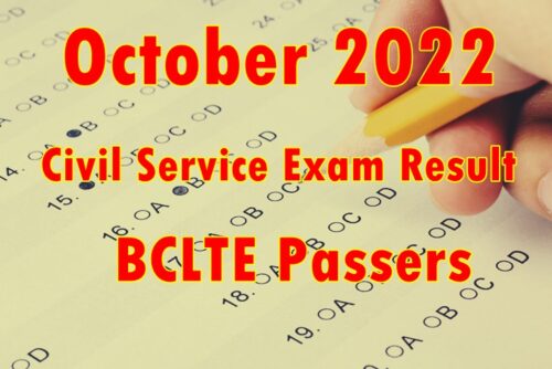BCLTE Exam Result