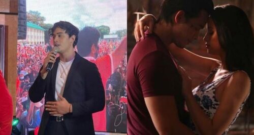 Diego Loyzaga and Franki Russell