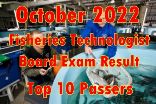 Fisheries Technologist Board Exam